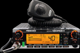 TXPR900 Radio, George II, 80/40/40 channels, black