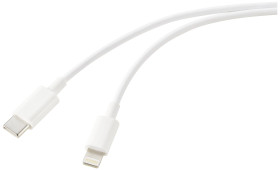 Kabel USB Renkforce RF-5724082 RF-5724082, USB-C® na Apple Lightning, 3.00 m