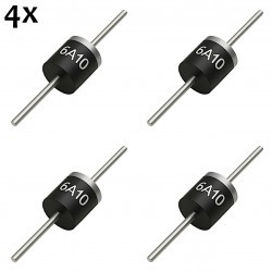 4 x Dioda prostowniczna MIC 6A10 6A 1000V komplet seria