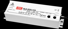HLG-80H-24B Switching power supply f. LED, 81.6 W/24 V/3.4 A, IP67