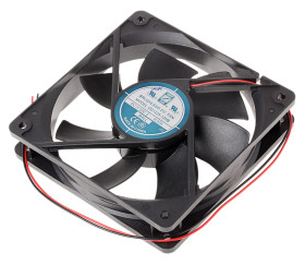 Wentylator osiowy 12 V DC DC 120 x 120 x 25mm 5W 151.2m³/h 39dB 370mA