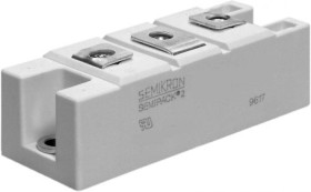 Semikron Danfoss Dioda A-23 310 A Panel 1200 V 2 pary łączone szeregowo 3-pinowy SKKD 162/12