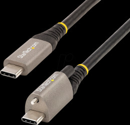 USB31CCTLKV1M USB 3.1 cable, C plug, screw on top, 1 m