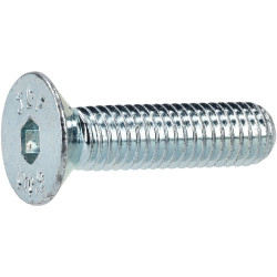 R-TECH 337393 M5 X 20 Hex Socket Countersunk Screws Steel BZP - Pack Of 100