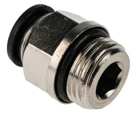 Złączka pneumatyczna G 1/2 męskie Wciskane 12 mm RS PRO Szybkozłączka wtykowa