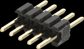 10120622 Pin header 1,27mm 1x5 straight