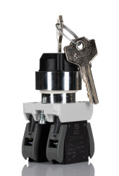 Przełącznik bistabilny, 3-pozycyjny, IP20, IP65, Ø 22.5mm, RS PRO