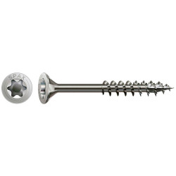 SPAX 0197000450703 Universal Screw 4.5 x 70mm T-Star &#x2B; Stainless Steel A2 100pc