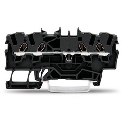 Kostka zaciskowa na szynie DIN WAGO poziomy: 1 22 → 14AWGWciskany zacisk Cage Clamp TOPJOB S