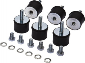 Akcesoria optyczne, urządzenie przytrzymujące, 6 tłumików drgań AO000108