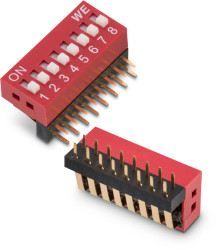 Przełącznik DIP 1-pozycyjny SPST THT