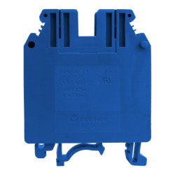 Złączka szynowa przelotowa niebieska śrubowa 35mm2 1P VDE UL PC35-01P-12-00A(H)