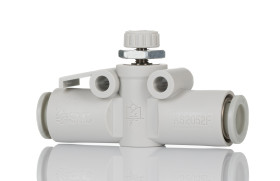 Regulator przepływu SMC Rura Regulator prędkości AS 8mm