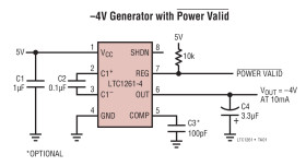 Switched Capacitor Regulated Voltage Inverter