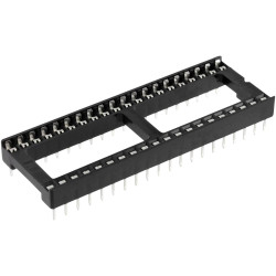 econ connect ICFG40 IC socket 15.24mm contact spacing 40 pins standard
