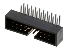 Molex 702472054 Listwa połączeniowa Wymiary siatki: 2.54 mm Ilość pinów: 20 Ilość rzędów: 2 1 szt. paleta