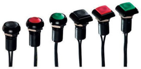 Nasadka przełącznika Chwilowy SPST średnica wycięcia 13.6mm, montaż panelowy APEM