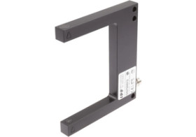 Czujnik optyczny widelec 90x10x80mm szerokość widełek 70mm 10-30V DC PNP/NPN NC/NO złącze M8 3pin IP67 OG700572