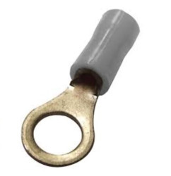 Zacisk oczkowy Ø , #8, M4 izolowany średnica wew M4 TE Connectivity