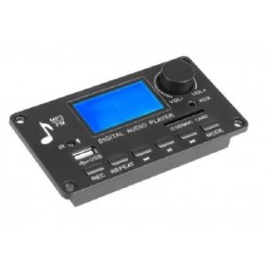 Panel odtwarzacza MP3 z Bluetooth 5.0, USB, microSD, FM + pilot