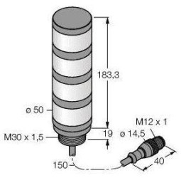 Kolumna sygnalizacyjna Turck TL50BGYRCQP 3015147 1 szt.