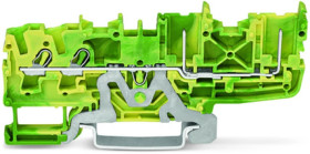 Złączka bazowa X-COMS 2-przewodowa / 2-pinowa żółto-zielona 2022-1407 /50szt./