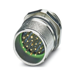 Złącze wielostykowe przemysłowe 19-pinowe M23 Montaż przedni Wtyczka Phoenix Contact