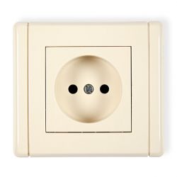 Gniazdo pojedyncze bez uziemienia 2P