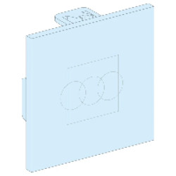 Prisma Set Zaślepka do otworów na mierniki 72x72mm LVS03907