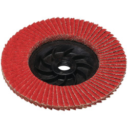 Draper Expert 87331 Ceramic Flap Disc, 115mm, M14, 40 Grit