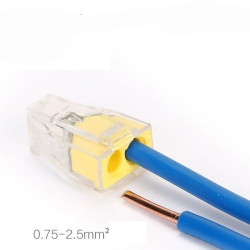 Splicing Connector 773 2P - Quick Connection PCT-102 - WAGO Replacement - 10 pcs