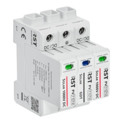 Ogranicznik przepięć T1+T2 DC, RST Solar PV T1+T2 G 1000V DC 641402