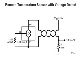 Constant Current Source and Temperature Sensor