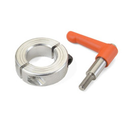 Pierścień osadczy, mocowanie: Zacisk, śred. wału: 11mm, Aluminium