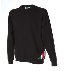 Sweter, 988253, Unisex, XL, XL, Czarny, Bawełna 100