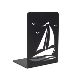 Podpórka do książek metalowa Żaglówka