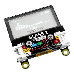 Glass 2 Unit with 1.51" Transparent OLED
