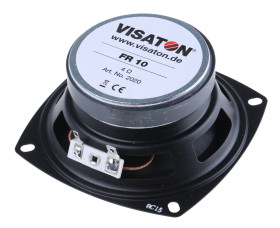 Głośnik 30W 4Ω średnica 105mm szerokość 105mm szerokopasmowy pasmo 20 kHz Visaton 50W