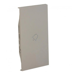 LIVING NOW MY HOME klawisz z symbolem dzwonek 2mod. piaskowy beż KM01MH2D