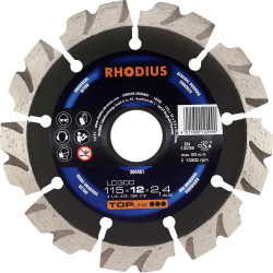 Rhodius 304461 Diamond cutting disc 115 mm Concrete Cutting Disc