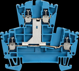 1022380000 Through terminal Klippon® Connect, W-Series blue