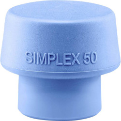 Halder 3201.051 SIMPLEX Replacement Head Soft TPE-Soft 80g 65 Shore A