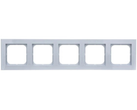SONATA Ramka pięciokrotna biała R-5R/00