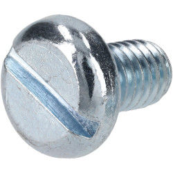 R-TECH 337190 Slotted Pan Head Machine Screws BZP M6 10mm - Pack Of 100