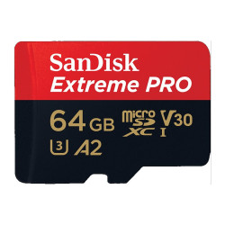 Karta pamięci micro SDXC 64GBU3 SANDISK EXTREME PRO + adapter 170/90Mb/s