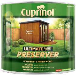 Cuprinol 5206069 Ultimate Garden Wood Preserver Golden Cedar 1 litre