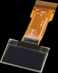 DEP128064C2-Y OLED, 128x64 px, yellow/black, 1.0inch