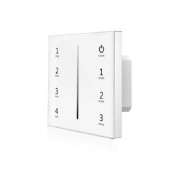 Panel LED naścienny Skydance - Mono - 4 strefowy - 230VAC - T11-1(W)