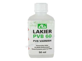 LAKIER PVB 60 50ml Z PĘDZELKIEM BUTELKA
