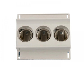 Gniazdo bezpiecznikowe na szynę 3P 63A D02 400V DIN D0 3268/3 VR D02/E18 LD02K63-3SS